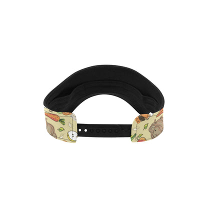Guinea Pig Pattern Print Design 02 Unisex Sun Visor