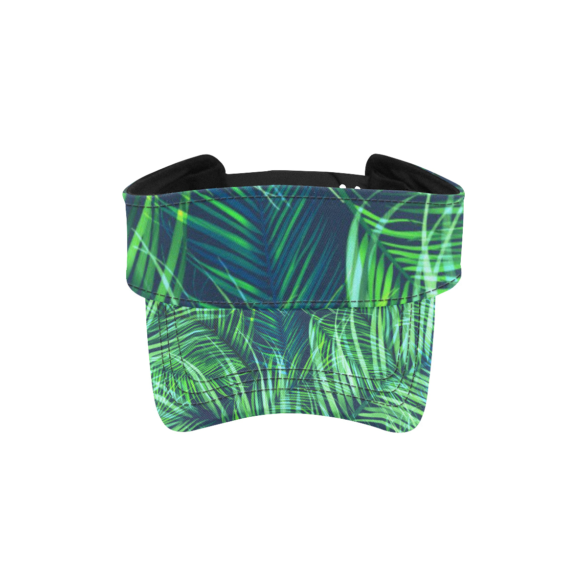 Palm Leaves Pattern Print Design PL02 Unisex Sun Visor