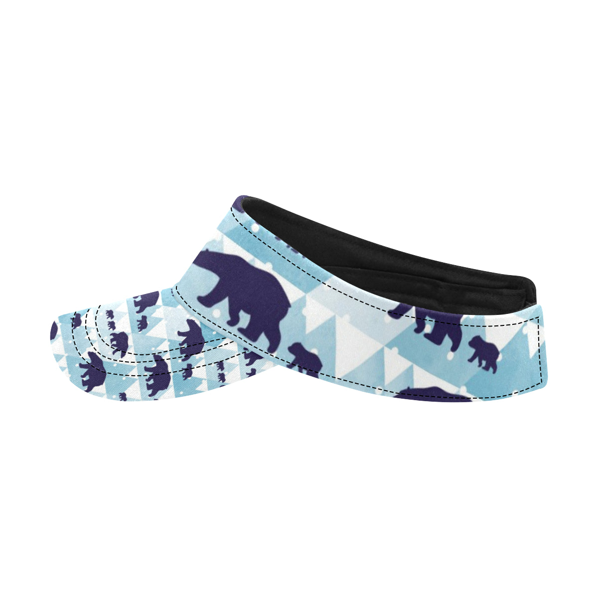Bear Pattern Print Design BE01 Unisex Sun Visor
