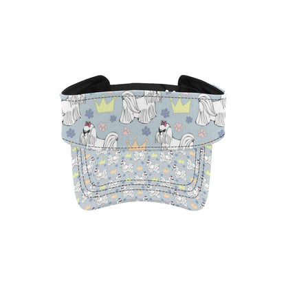 Maltese Pattern Print Design 04 Unisex Sun Visor