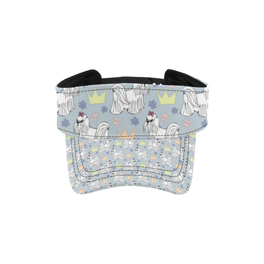 Maltese Pattern Print Design 04 Unisex Sun Visor