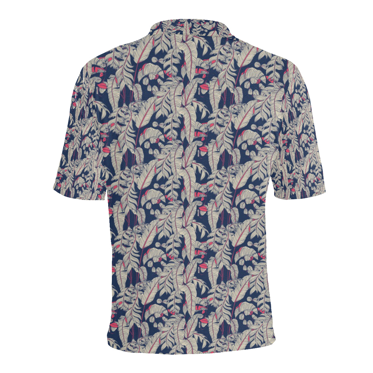 Bird Of Paradise Pattern Print Design 03 Men Polo Shirt