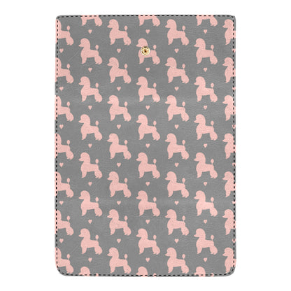 Poodle Pattern Print Design A02 Women's Trifold Wallet