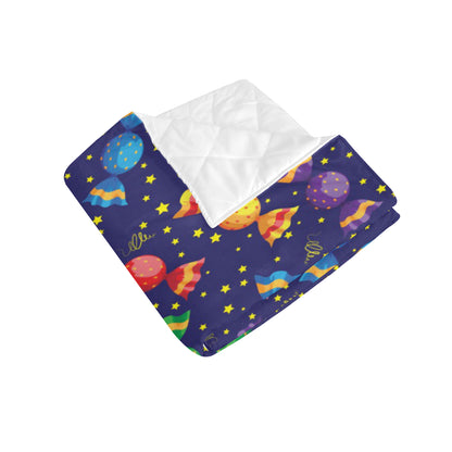 Candy Pattern Print Design CA06 Premium Quilt