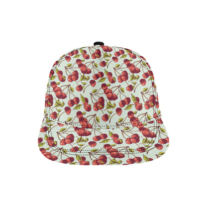 Cherry Hand Draw Snapback Cap