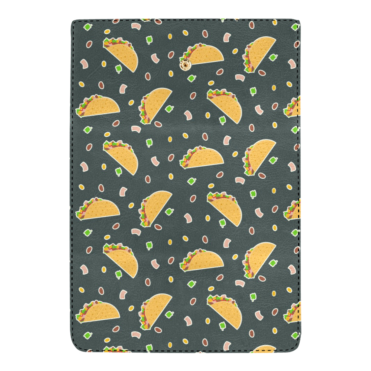 Taco Pattern Print Design TC02 Women's Trifold Wallet