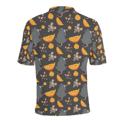 Rat Pattern Print Design 04 Men Polo Shirt