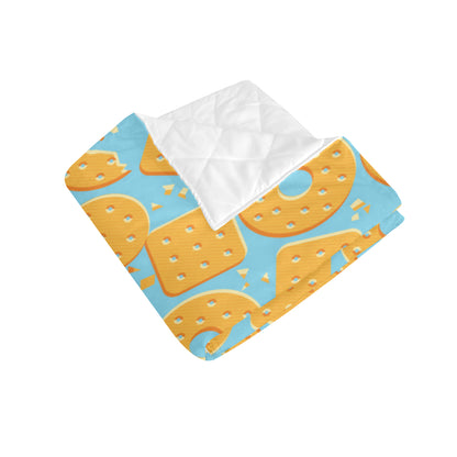 Cracker Pattern Print Design 02 Premium Quilt