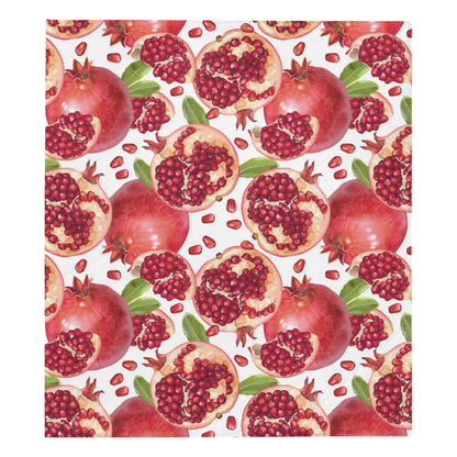 Pomegranate Pattern Print Design PG03 Premium Quilt