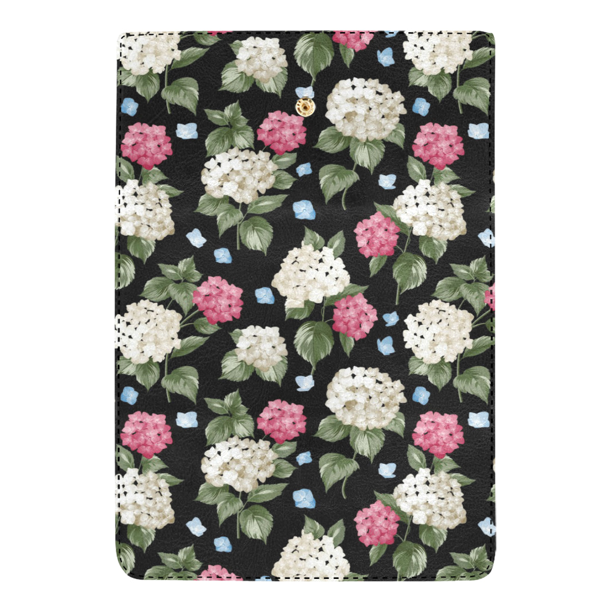 Hydrangea Pattern Print Design HD09 Women's Trifold Wallet
