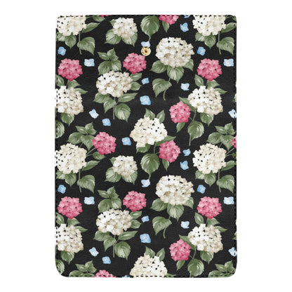 Hydrangea Pattern Print Design HD09 Women's Trifold Wallet