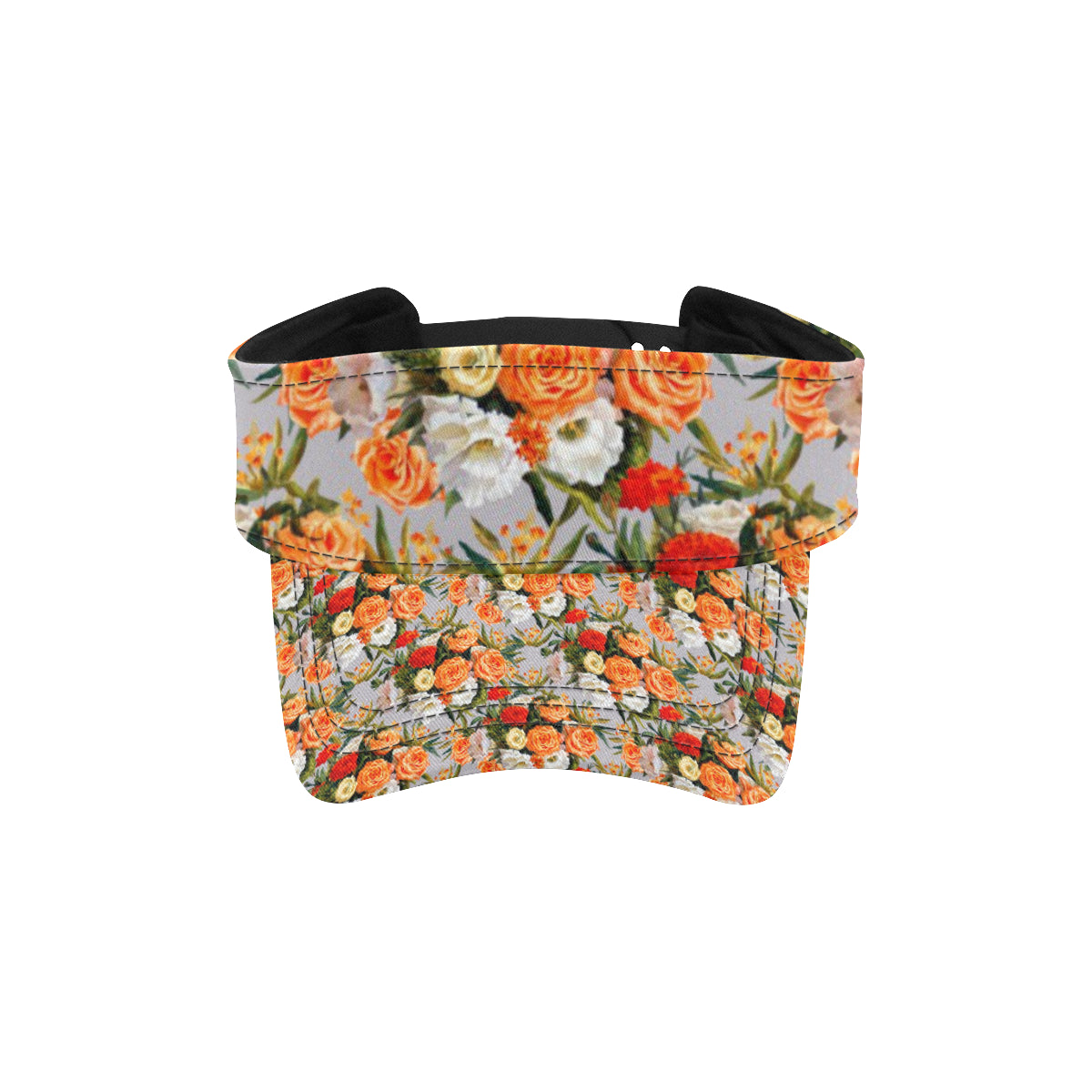 Lisianthus Pattern Print Design LT04 Unisex Sun Visor