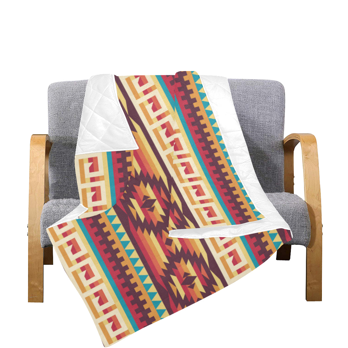 Tribal Aztec Vintage Premium Quilt