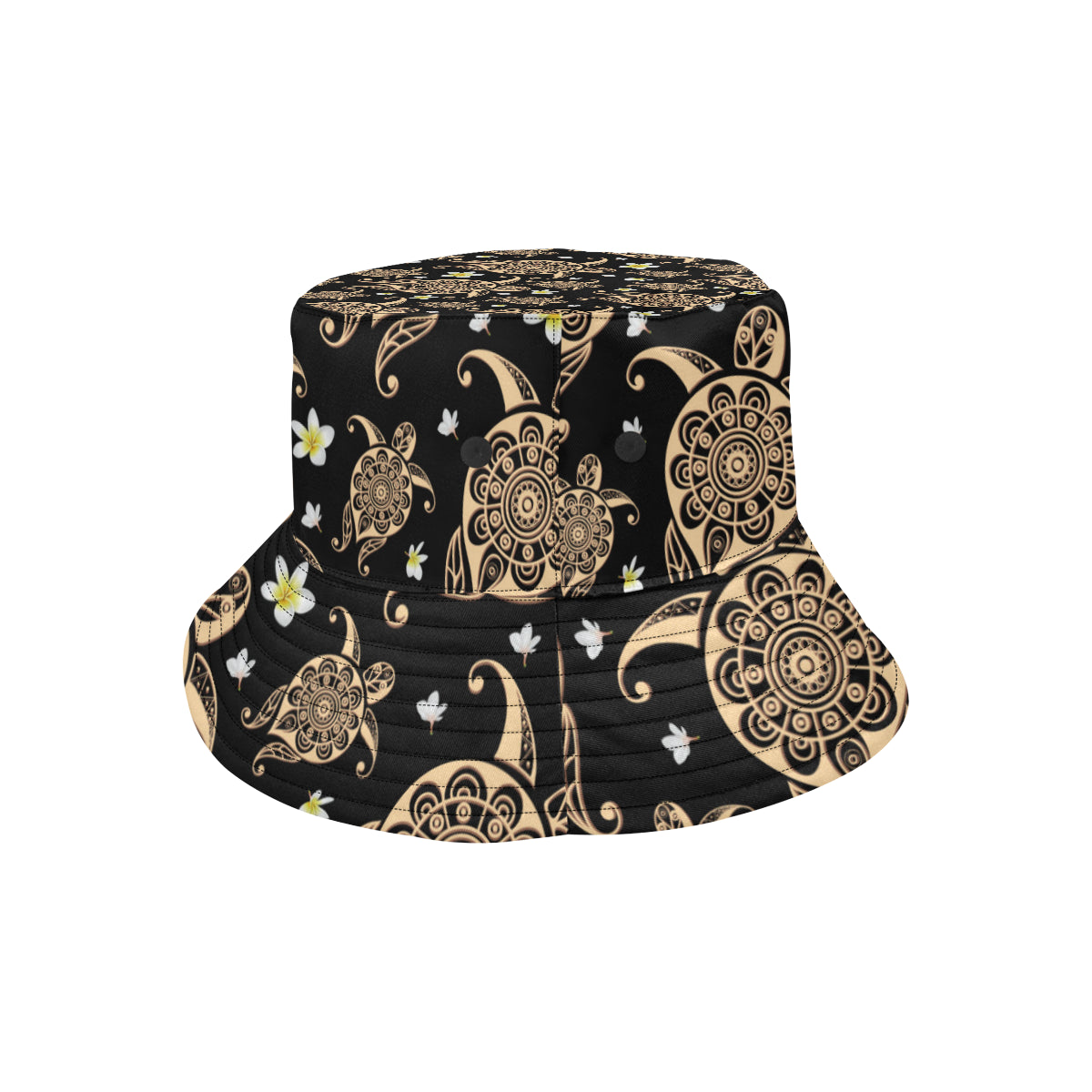 Turtle Polynesian Tribal Hawaiian Unisex Bucket Hat