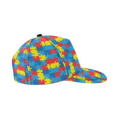 Autism Awareness Design Themed Print Snapback Cap