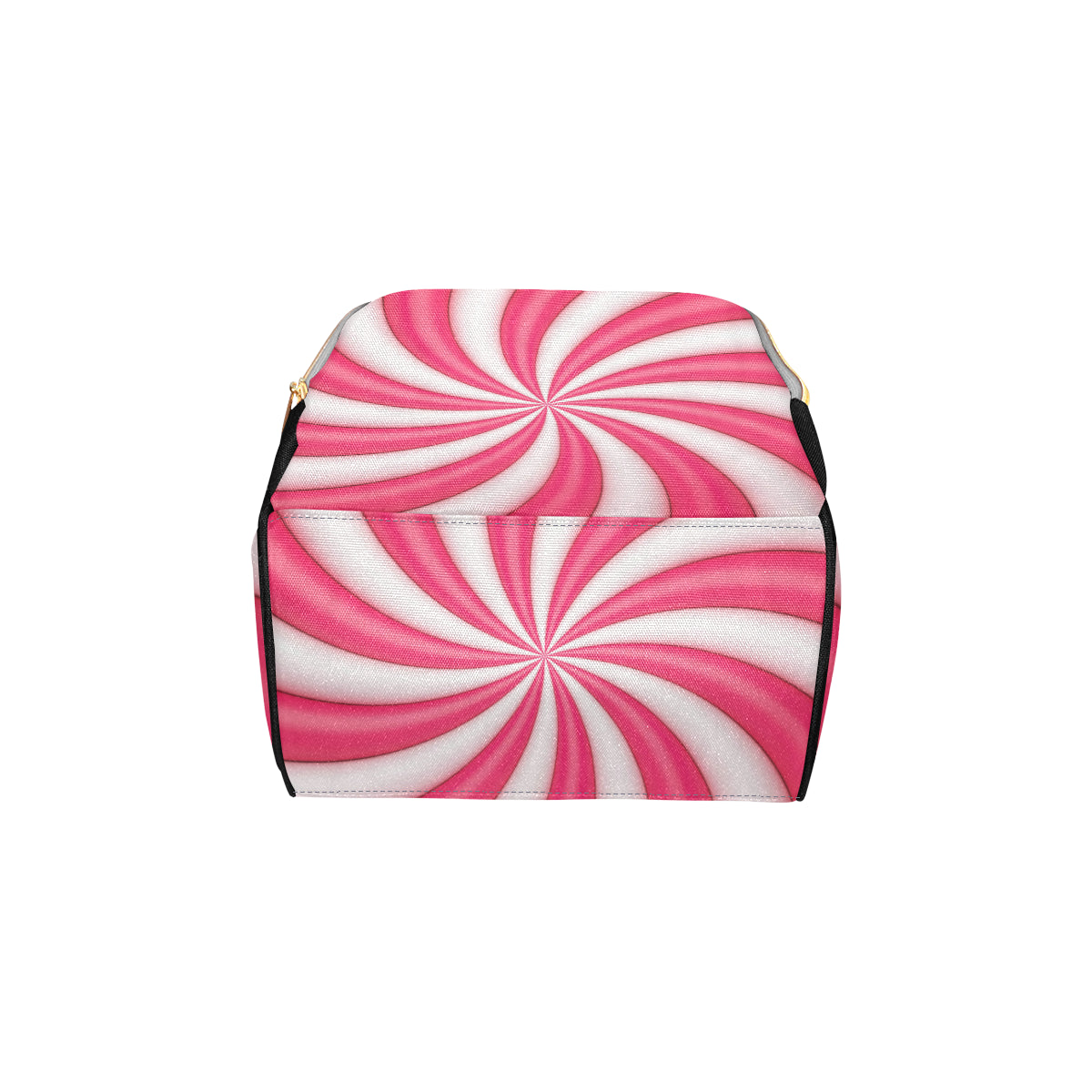 Vortex Twist Swirl Candy Print Diaper Bag Backpack