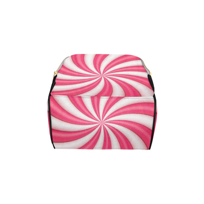 Vortex Twist Swirl Candy Print Diaper Bag Backpack