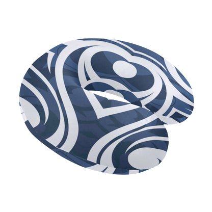Maori Pattern Print Design 01 U-Shaped Travel Neck Pillow