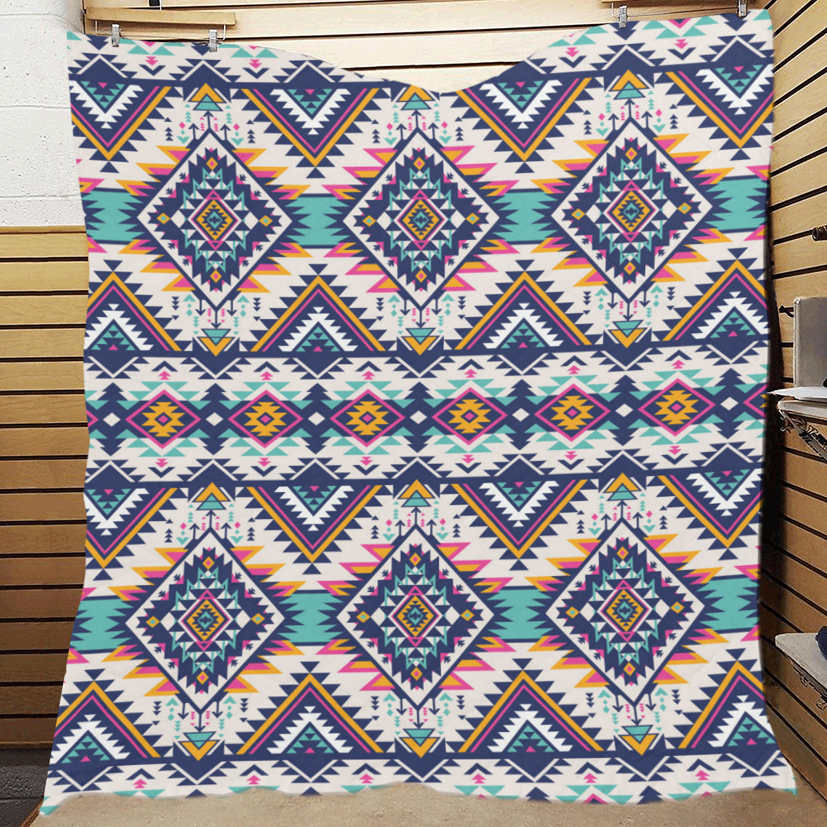 Tribal Aztec native american Premium Quilt
