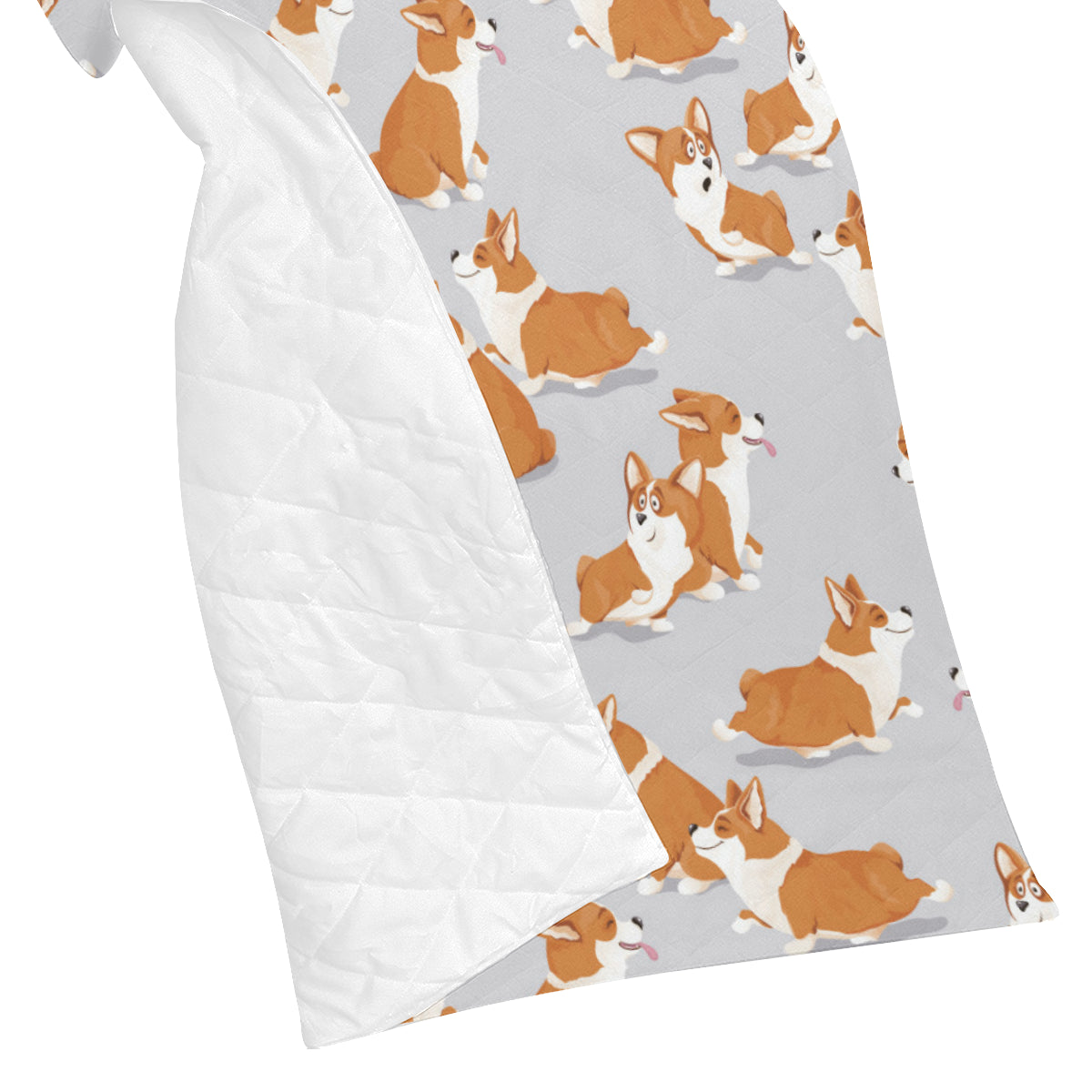 Pembroke Welsh Corgis Pattern Print Design A04 Premium Quilt