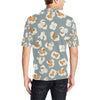 Popcorn Pattern Print Design A05 Men Polo Shirt