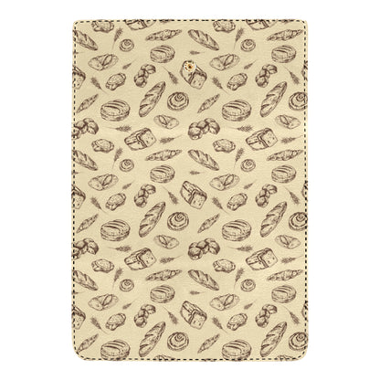 Bread Pattern Print Design 04 Women's Trifold Wallet