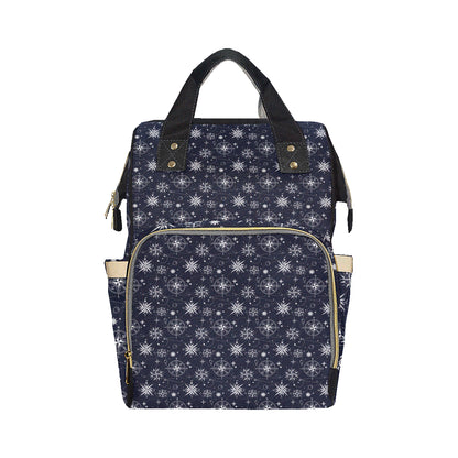 Nautical Sky Design Themed Print Diaper Bag Backpack