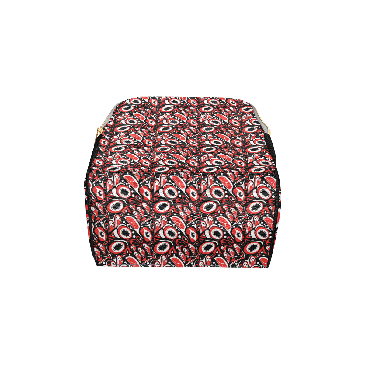 Totem Pole Texture Design Diaper Bag Backpack