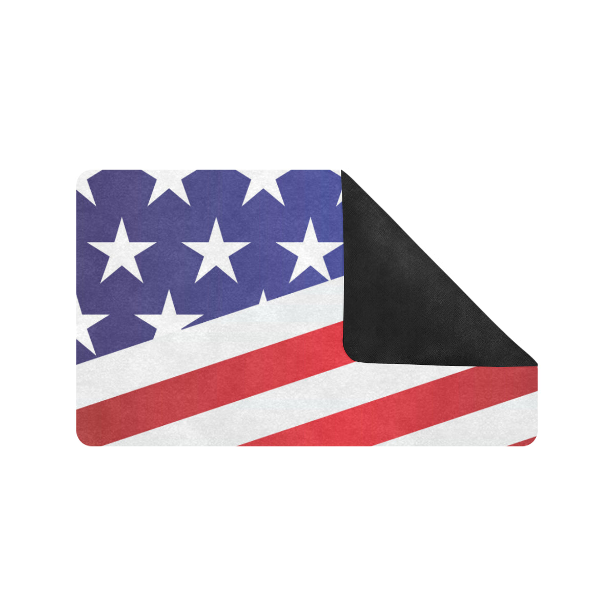 American flag Print Rubber Doormat