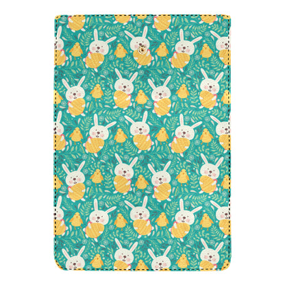 Easter Eggs Pattern Print Design RB02 Women's Trifold Wallet