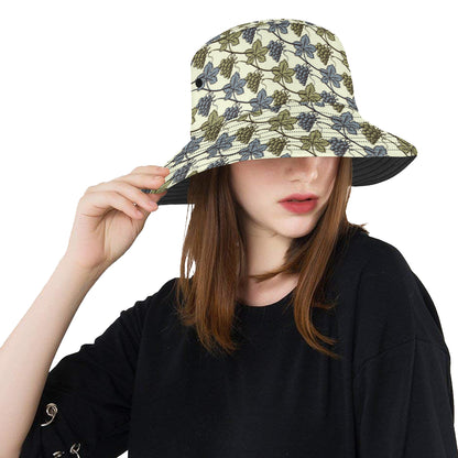 Grape Pattern Print Design GP03 Unisex Bucket Hat