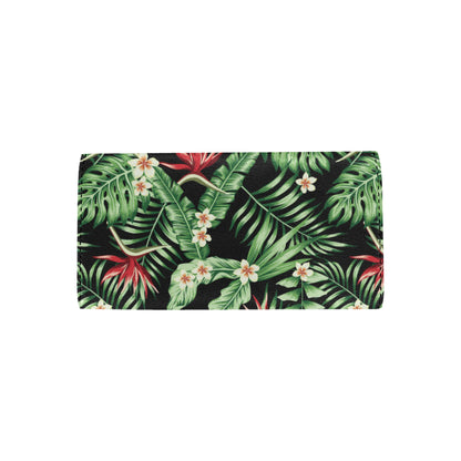 Bird Of Paradise Pattern Print Design BOP05 Women's Trifold Wallet
