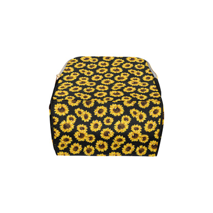 Sunflower Pattern Print Design SF05 Diaper Bag Backpack