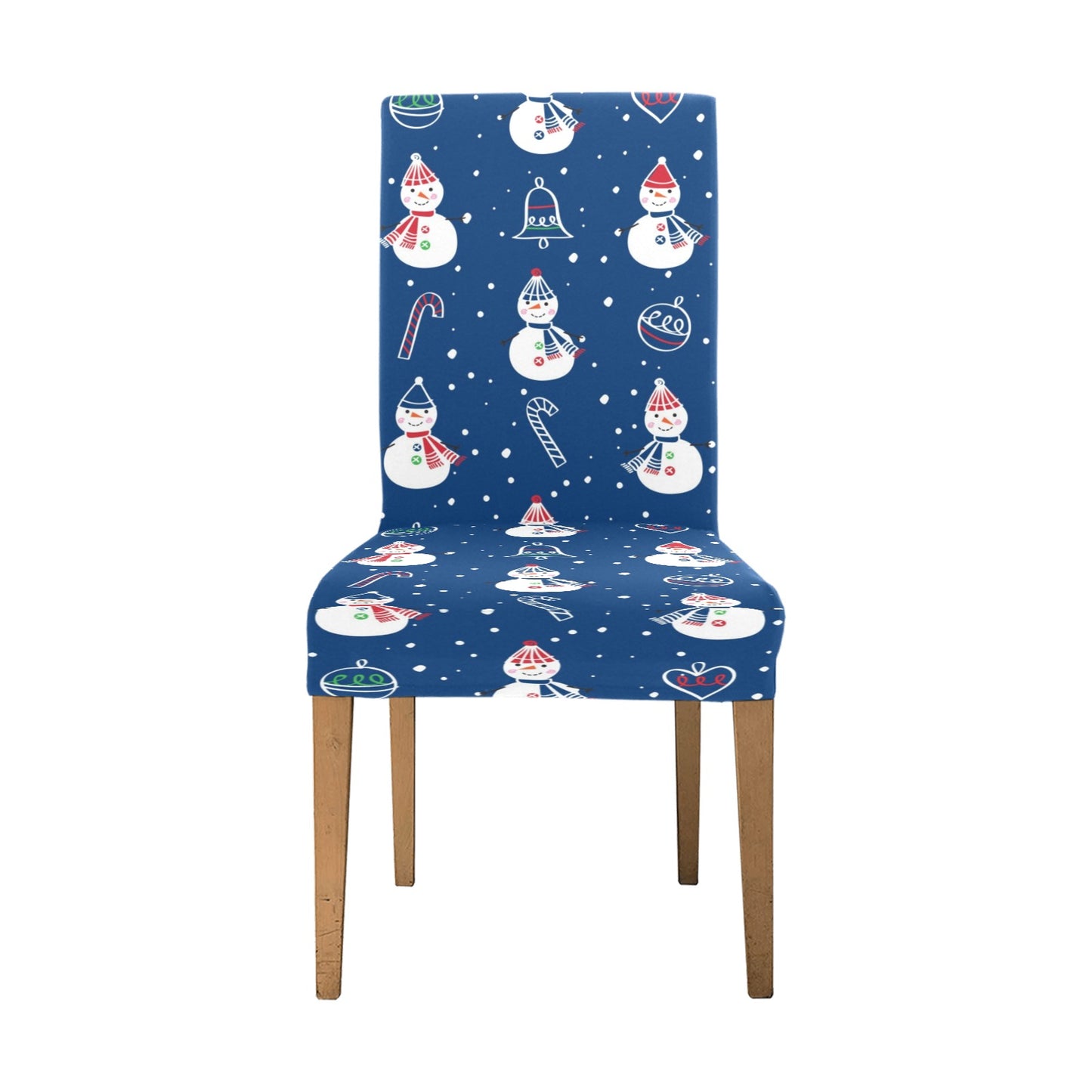 Snowman Print Design LKS306 Dining Chair Slipcover