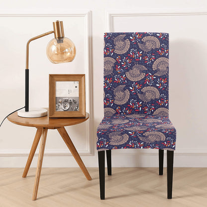 Turkey Print Design LKS401 Dining Chair Slipcover
