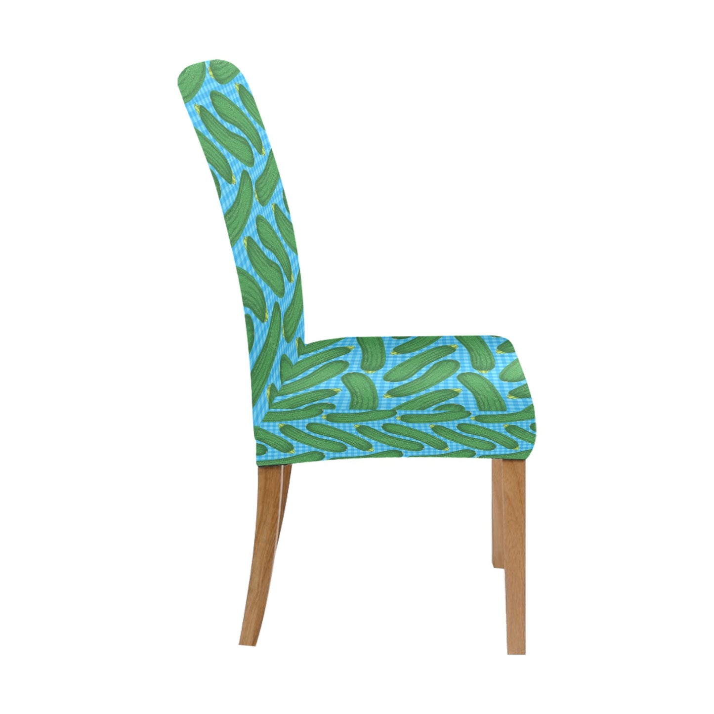 Zucchini Print Design LKS301 Dining Chair Slipcover