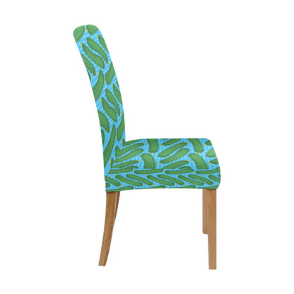 Zucchini Print Design LKS301 Dining Chair Slipcover