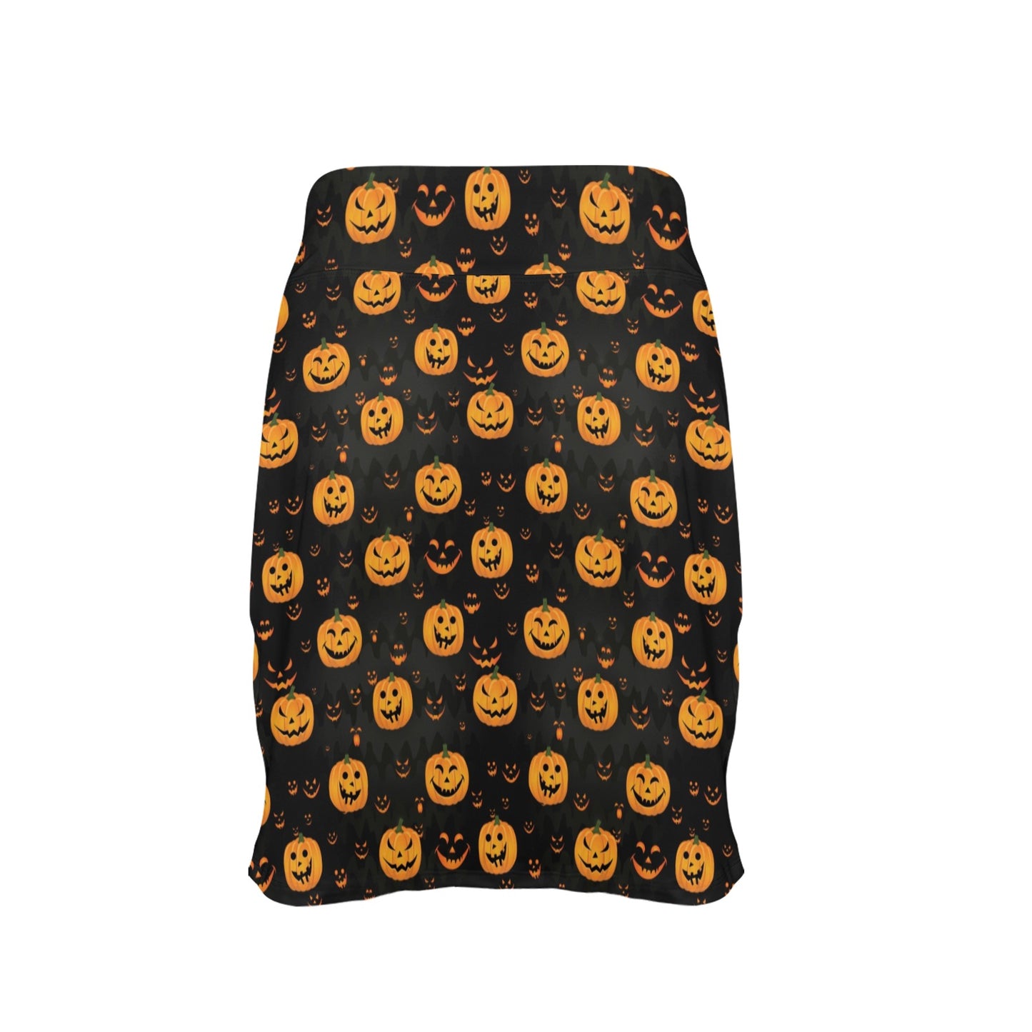 Halloween Print Design LKS401 Women's Golf Skirt with Pocket
