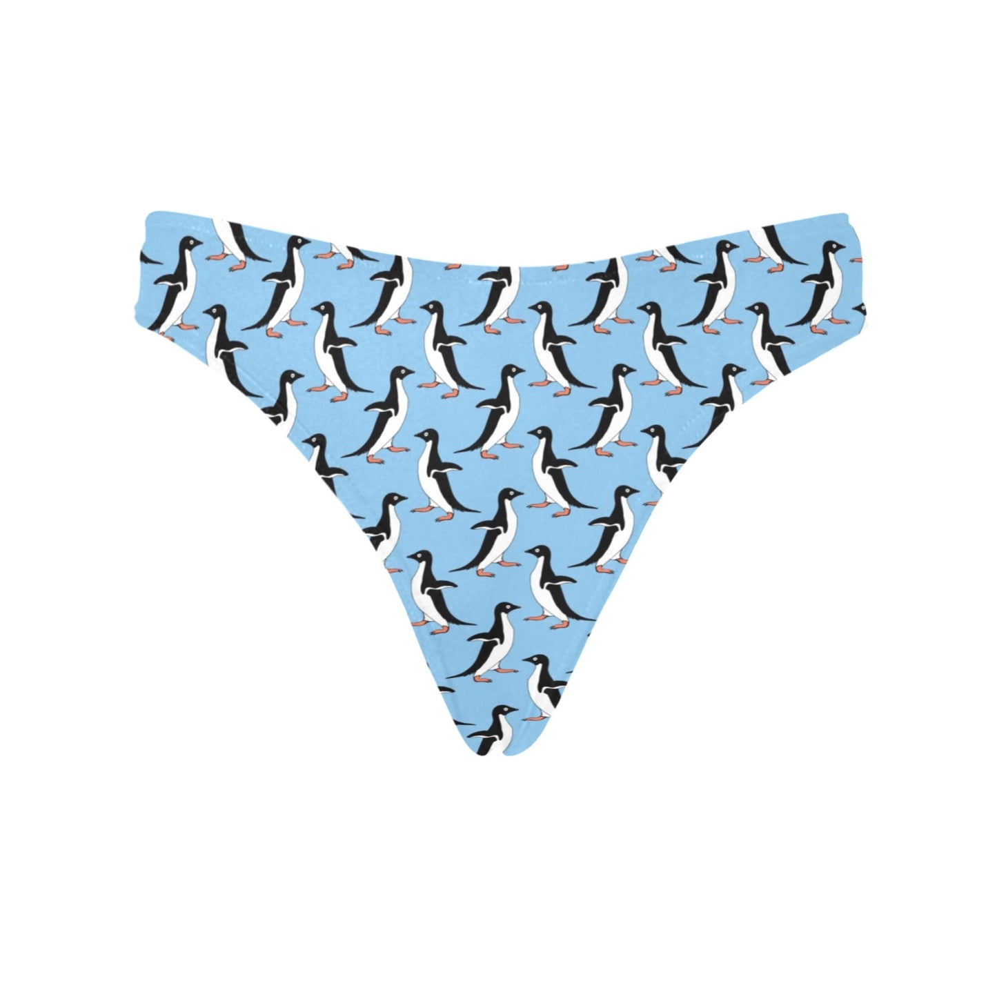 Penguin Dance Pattern Women's Thongs