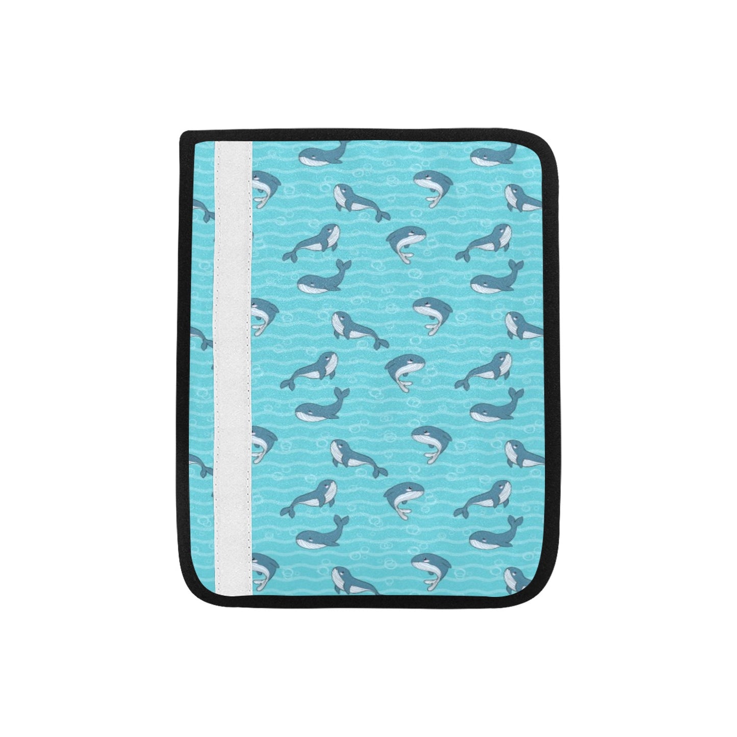 Whale Print Design LKS303 Car Seat Belt Cover