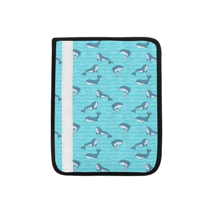 Whale Print Design LKS303 Car Seat Belt Cover