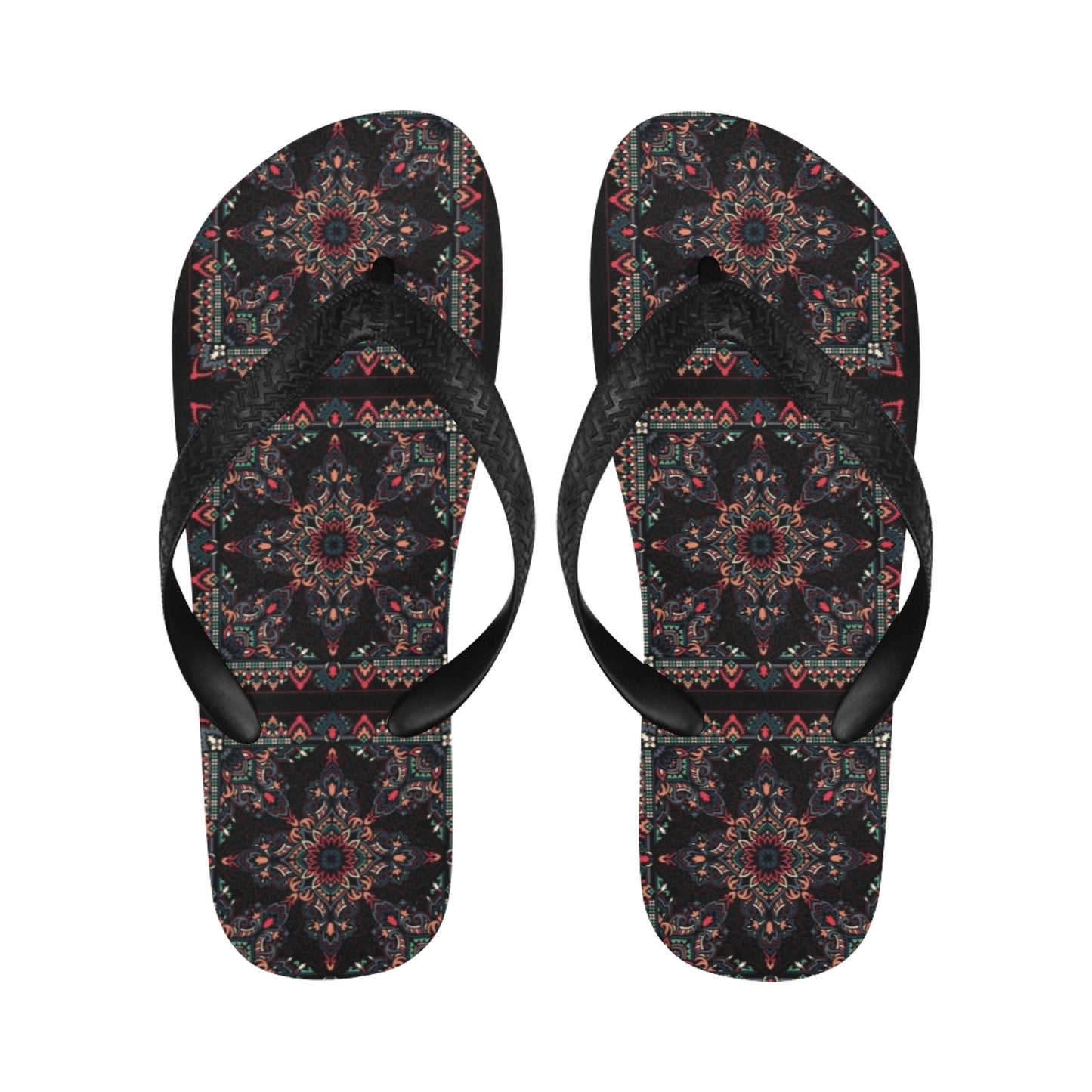 Bandana Print Design LKS307 Flip Flops