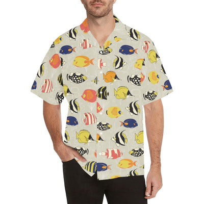 Angelfish Print Design LKS401 Men's Men's Hawaiian Shirt