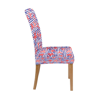 Starfish Print Design LKS401 Dining Chair Slipcover