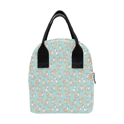 Shiba Inu Print Design LKS304 Insulated Lunch Bag
