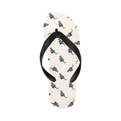 Scuba Driver Print Design LKS301 Flip Flops