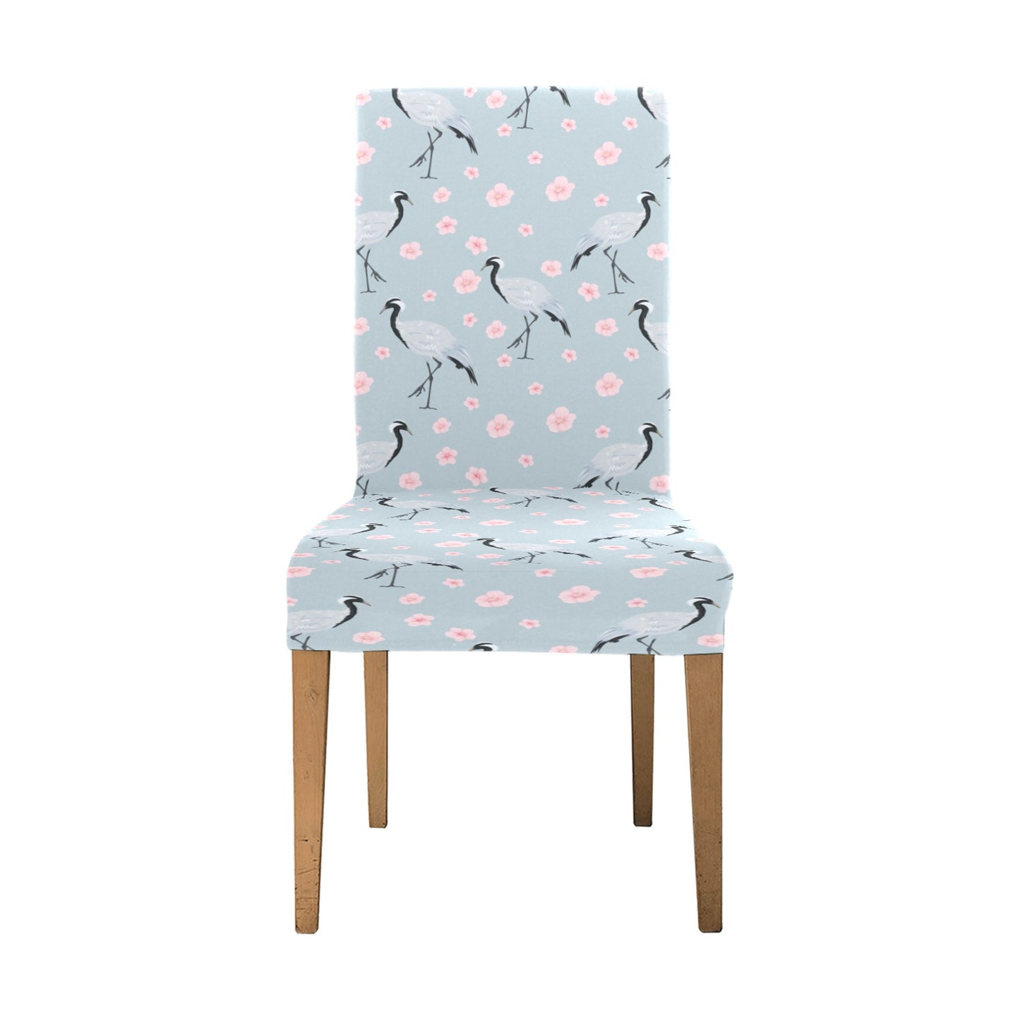 Sakura Bird Print Design LKS304 Dining Chair Slipcover