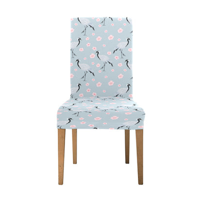 Sakura Bird Print Design LKS304 Dining Chair Slipcover