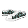 Sea Turtle Print Design LKS302 Women's White Low Top Shoes