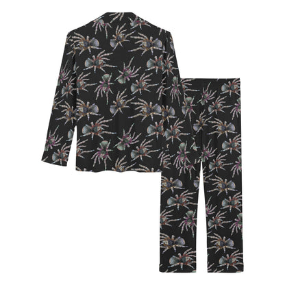 Tarantula Print Design LKS402 Women's Long Pajama Set
